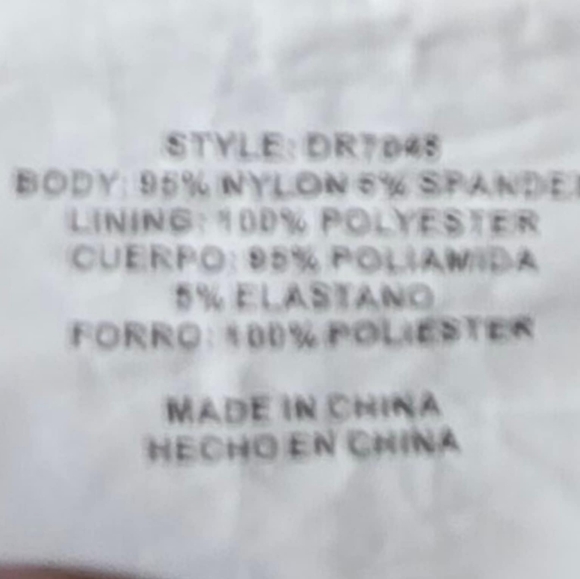 CISONO White Ivory Flutter Sleeve Sheath Dress for Wedding Guests Size M - Picture 7 of 7